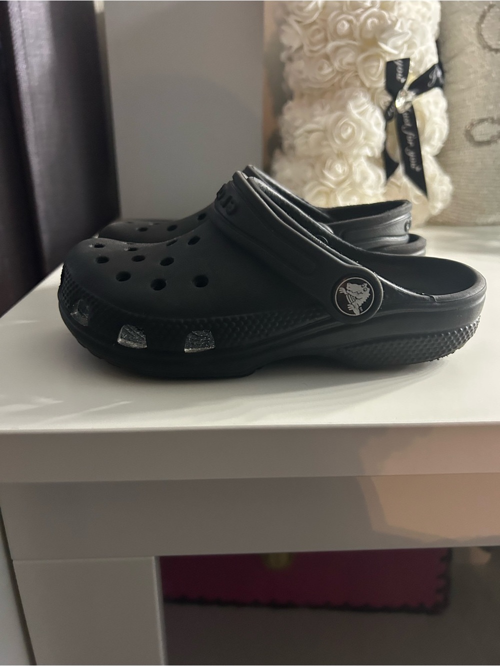 CROCS Kids Classic Clog in Black